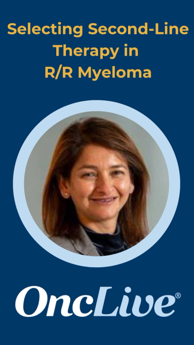 Noopur S. Raje, MD, discusses factors that help inform second-line treatment decision-making for patients with relapsed/refractory multiple myeloma.