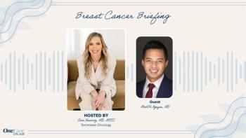Sara Nunnery, MD, MSCI, breast medical oncologist, director, Breast Cancer Research, Tennessee Oncology; MinhTri Nguyen, MD, breast medical oncologist, assistant professor, lead faculty for Health Equity, Rush MD Anderson Cancer Center