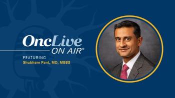 Shubham Pant, MD, MBBS, professor, Department of Gastrointestinal (GI) Medical Oncology, Division of Cancer Medicine, director, Clinical Research, professor, Department of Investigational Cancer Therapeutics, The University of Texas MD Anderson Cancer Center