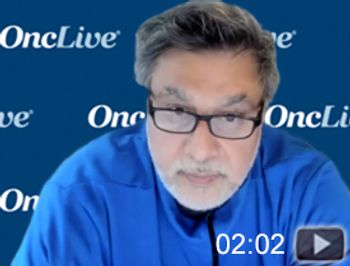 Naiyer A. Rizvi, MD, discusses the use of biomarkers to select patients with non–small cell lung cancer for treatment with immunotherapy.