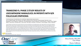Alexey Danilov, MD, PhD, an expert on follicular lymphoma