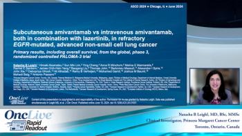 Subcutaneous amivantamab vs intravenous amivantamab, both in combination with lazertinib, in refractory EGFR-mutated, advanced non-small cell lung cancer (NSCLC): Primary results, including overall survival (OS), from the global, phase 3, randomized controlled PALOMA-3 trial