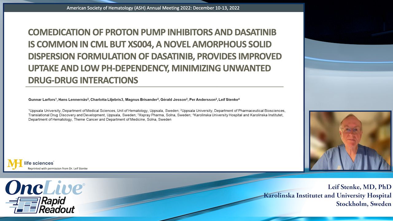 Comedication of proton pump inhibitors and dasatinib is common in cml