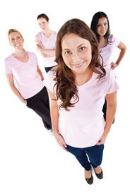 group of women standing