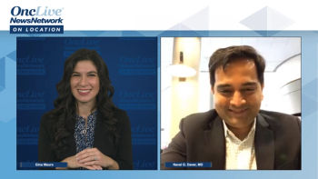 Gina Mauro, of OncLive, and Naval Daver, MD, of The University of Texas MD Anderson Cancer Center