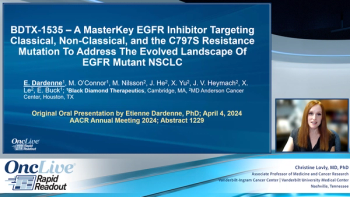 BDTX-1535 – A MasterKey EGFR Inhibitor Targeting Classical, Non-Classical, and the C797S Resistance Mutation To Address The Evolved Landscape Of EGFR Mutant NSCLC