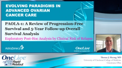 PAOLA-1: A Review of Progression-Free Survival and 5-Year Follow-up Overall Survival Analysis: Exploratory Post-Hoc Analysis by Clinical Risk of Relapse
