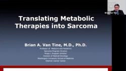 Translating Metabolic Therapies Into Sarcoma