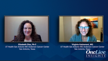 Virginia Kaklamani, MD, and Elizabeth Diaz, PA-C