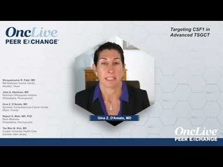 Targeting CSF1 in Advanced TSGCT