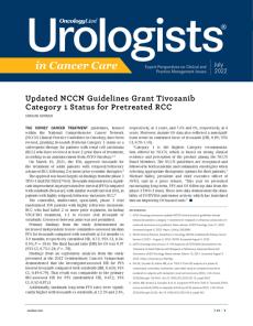 Oncology Live Urologists in Cancer Care®: August 2022