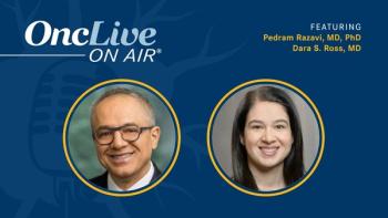 Pedram Razavi, MD, PhD, breast medical oncologist, director, Liquid Biopsy & Genomics, Memorial Sloan Kettering Cancer Center; Dara S. Ross, MD, associate attending pathologist, Memorial Sloan Kettering Cancer Center