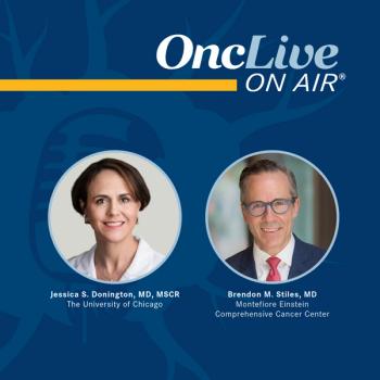 Jessica S. Donington, MD, MSCR; Brendon M. Stiles, MD