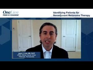 Identifying Patients for Neoadjuvant Melanoma Therapy