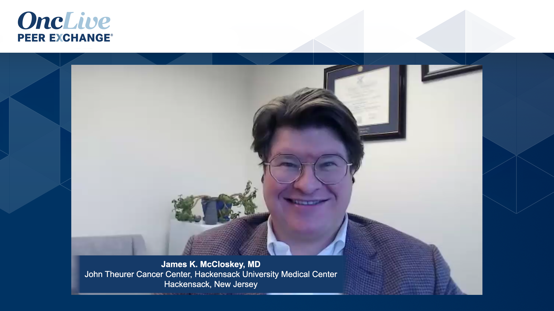 James K. McCloskey, MD, an expert on leukemia