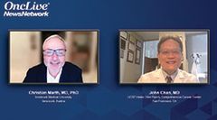 Christian Marth, MD, PhD, and John Chan, MD, discuss frontline treatment trends and challenges in advanced endometrial cancer.