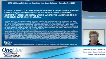 Jennifer R. Brown, MD, PhD, an expert on CLL