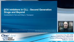 BTK Inhibitors in CLL: Second Generation Drugs and Beyond
