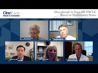 Durvalumab in Stage III NSCLC Based on Performance Status