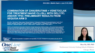 Combination of Zanubrutinib + Venetoclax for Treatment-naive CLL/SLL With del(17p) and/or TP53: Preliminary Results From SEQUOIA Arm D