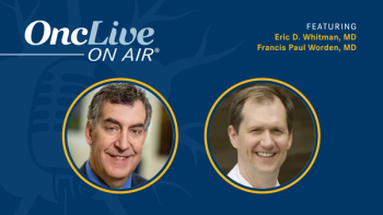 Eric D. Whitman, MD, and Francis Paul Worden, MD, discuss the integration of immunotherapy into the CSCC treatment paradigm.