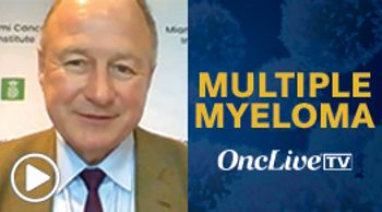 Paul G. Richardson, MD, clinician program leader and director of Clinical Research at the Jerome Lipper Multiple Myeloma Center at Dana-Farber Cancer Institute; as well as the RJ Corman Professor of Medicine at Harvard Medical School