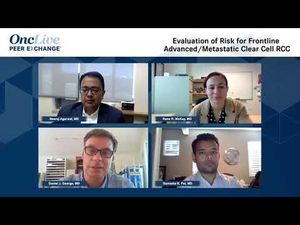 Evaluation of Risk for Frontline Advanced/Metastatic Clear Cell RCC