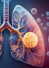 Non–Small Cell Lung Cancer |  Image by Ashling Wahner &  MJH Life Sciences Using AI