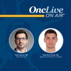Amin Nassar, MD, hematology/oncology fellow, Yale University; Elias Bou Farhat, MD, postdoctoral research fellow, Department of Medicine, Brigham and Women’s Hospital