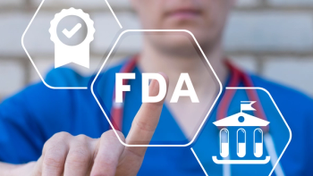clinician pointing toward "FDA"