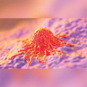 Image of an ovarian cancer cell
