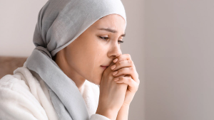 young patient with cancer