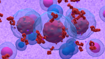 Graphic of myeloma cells