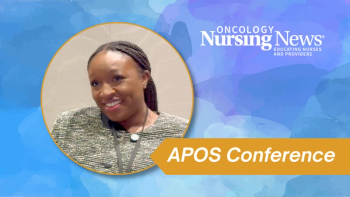 Graphic with a headshot of Amber Altidor and a banner that says APOS Conference