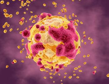 Disease destroying human cell abstract illness concept illustration. | Image Credit: © picture-waterfall - stock.adobe.com