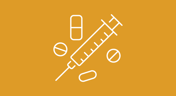 line illustration of medical eqipment