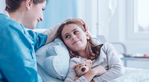 pediatric patient with cancer