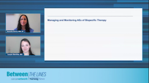 Prophylactic Strategies and Advice for Managing AEs in  Bispecific Therapies 