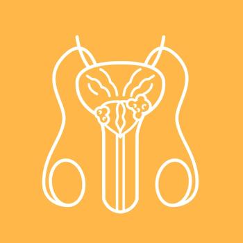 Line illustration of the male genitourinary system