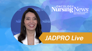 Graphic with Paola Gonzalez's headshot that says "JADPRO Live"