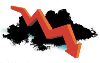 Arrow pointing downward