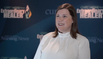 Meaghan Mooney, B.S.N., RN, OCN, during the Extraordinary Healer interview