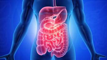 Graphic of a person with the GI tract highlighted