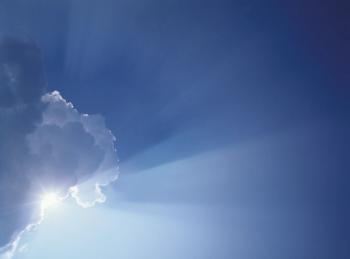 cloud and sunlight