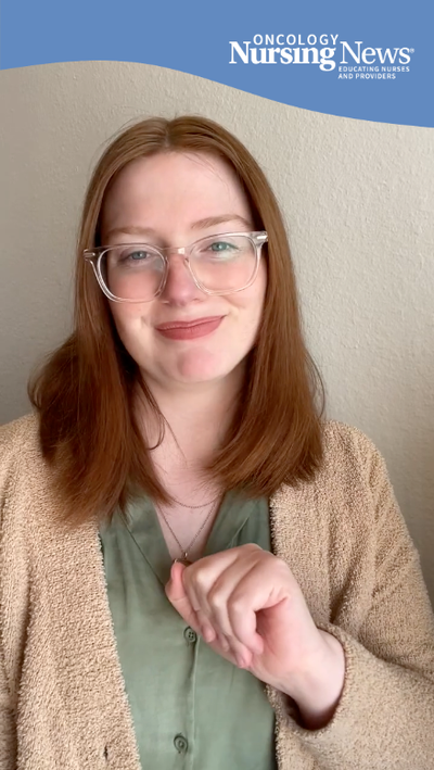 Screenshot of a short video featuring Bridget Hoyt