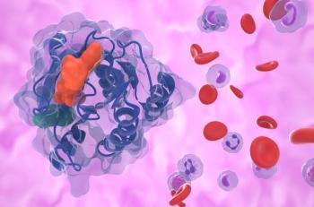 KRAS G12C mutation in non-small cell lung cancer (NSCLC) - closeup view 3d illustration | Image Credit: © LASZLO - stock.adobe.com.