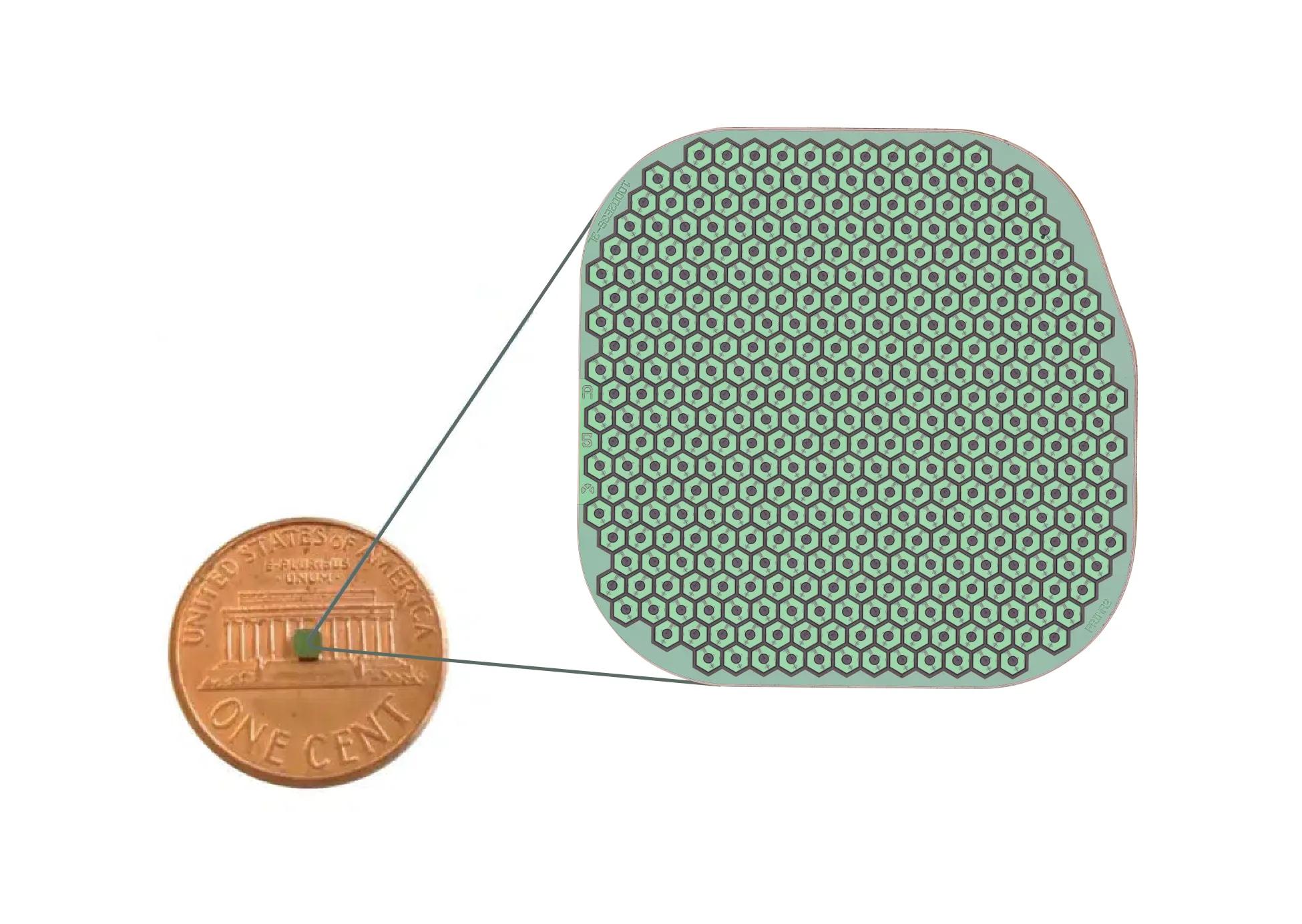 PRIMA implant. (Image courtesy Science Corporation) PRIMA implant. (Image courtesy Science Corporation)