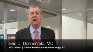 (Image credit: Ophthalmology Times) ASCRS 2025: Eric D. Donnenfeld, MD, on the effect of lifitegrast clinical signs and biomarkers in dry eye disease