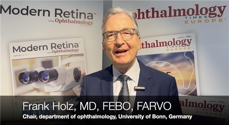 Photo of Frank Holz at the 2025 EURETINA meeting Photo of Frank Holz at the 2025 EURETINA meeting