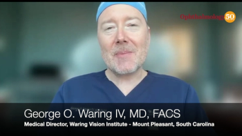 (Image credit: Ophthalmology Times) The synergy of cornea, cataract, and refractive surgery through the decades: insights from George O. Waring IV, MD